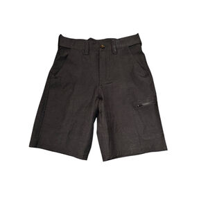 Men's Huk Black Cargo Shorts S